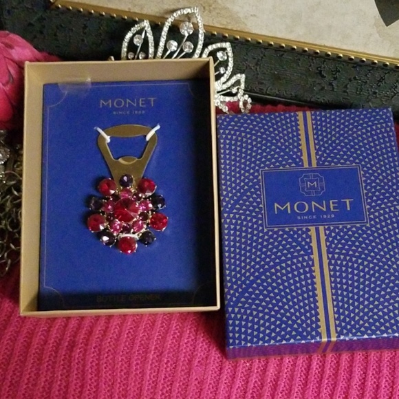 Monet Jewelry - Gorgeous Jeweled Bottle Opener